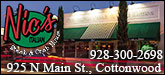 Nic's Italian Steak & Crab House Sponsorship Banner